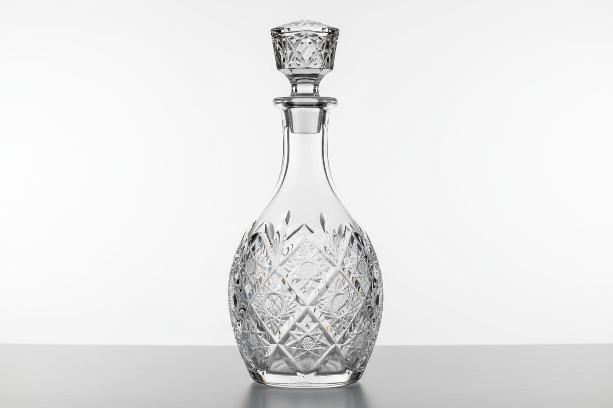 faça a imagem padrao Decanter Cristal Bohemia e imagem existente