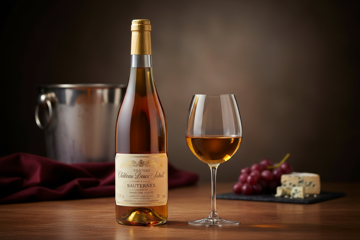 faça Vinho de Sobremesa Francês com imagem padrao e existente