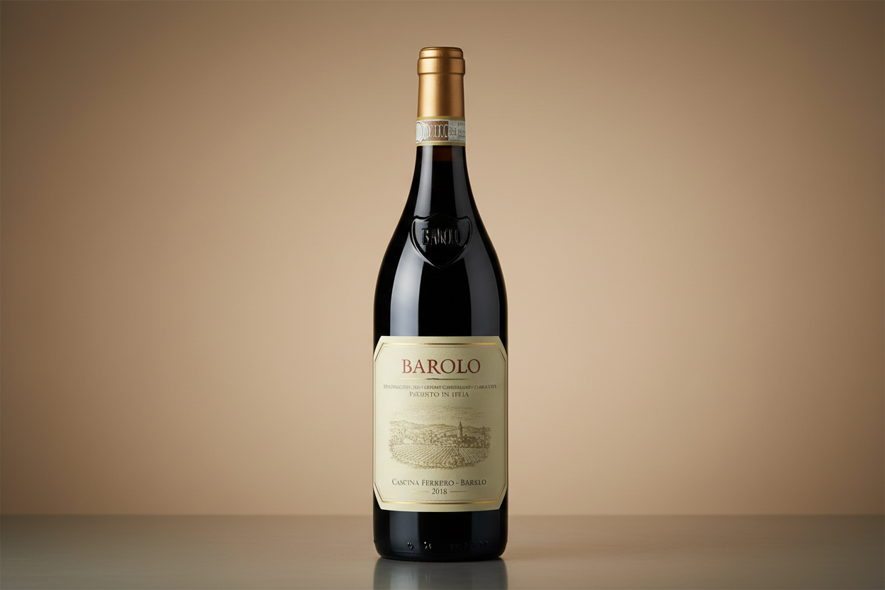 faça Vinho Italiano Barolo com imagem padrao e existente